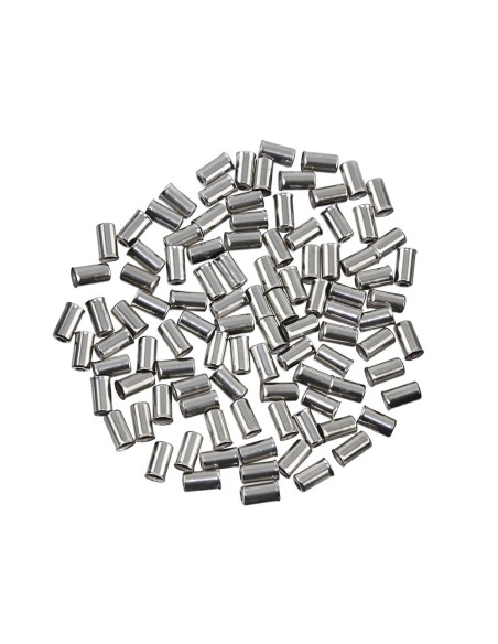 Gear Cable Ferrule Housing Chrome. (Pack 100/pc)
